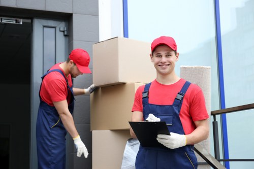House movers planning a local move in Archway